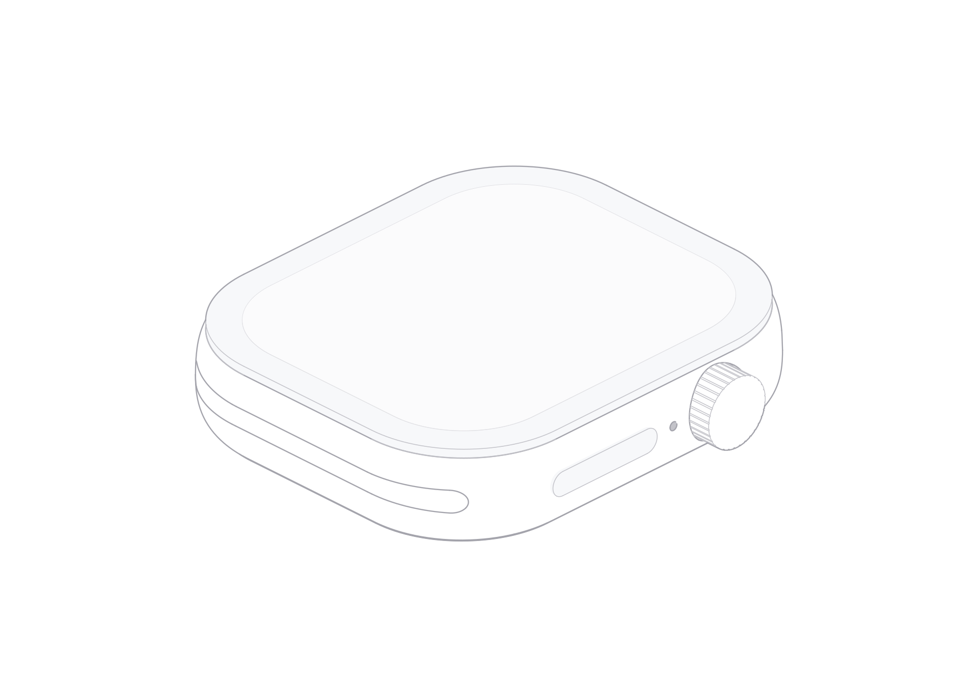 Apple Watch Series 12 line art