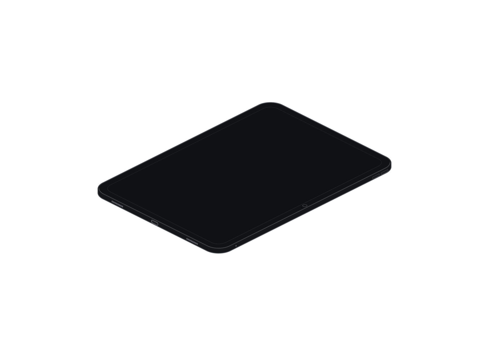 iPad Pro line art