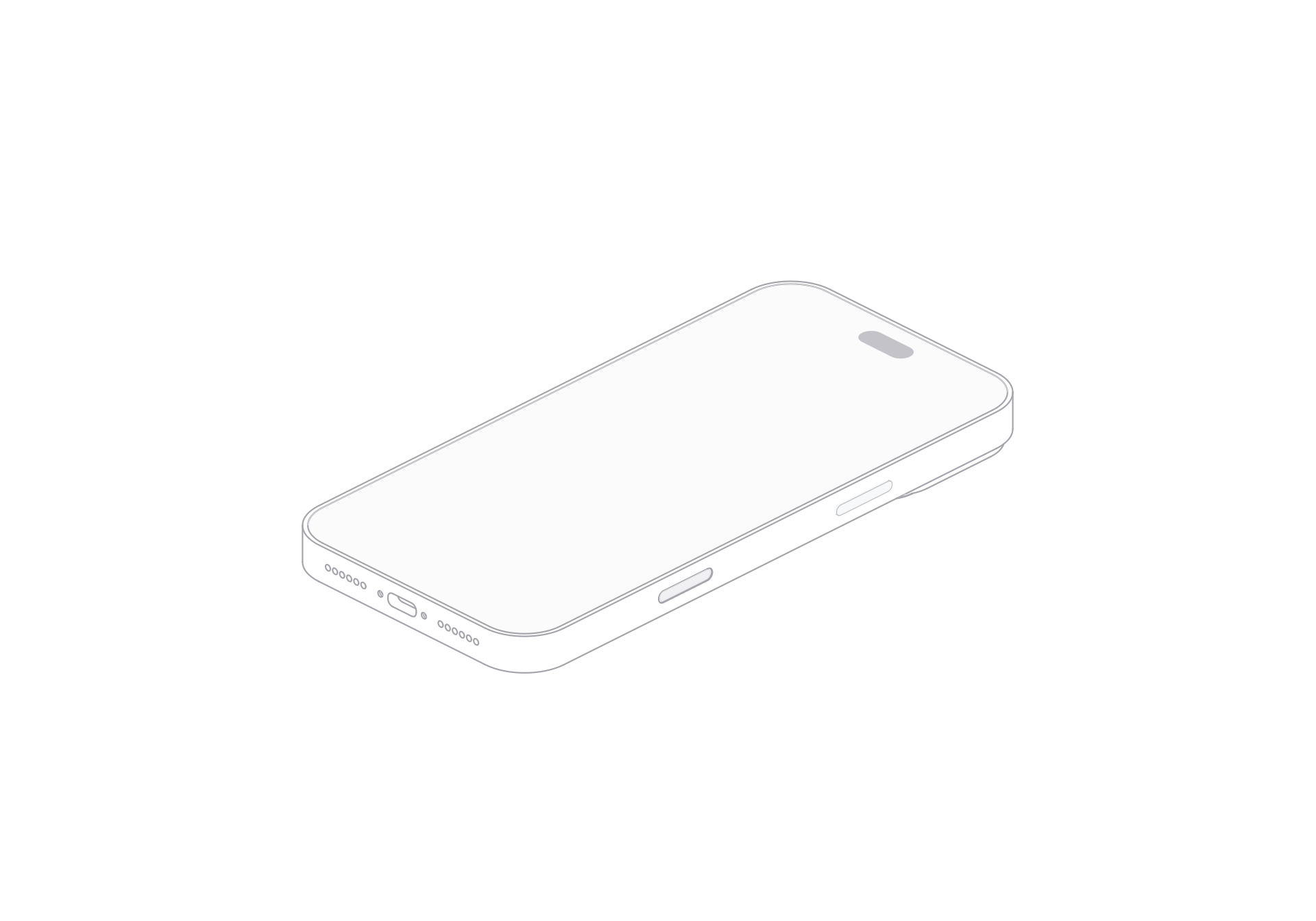iPhone 18 Pro line art
