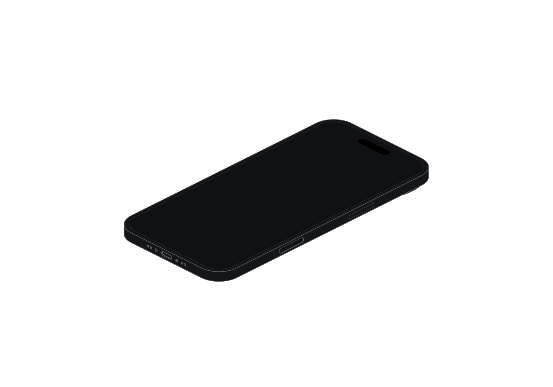 iPhone Air line art