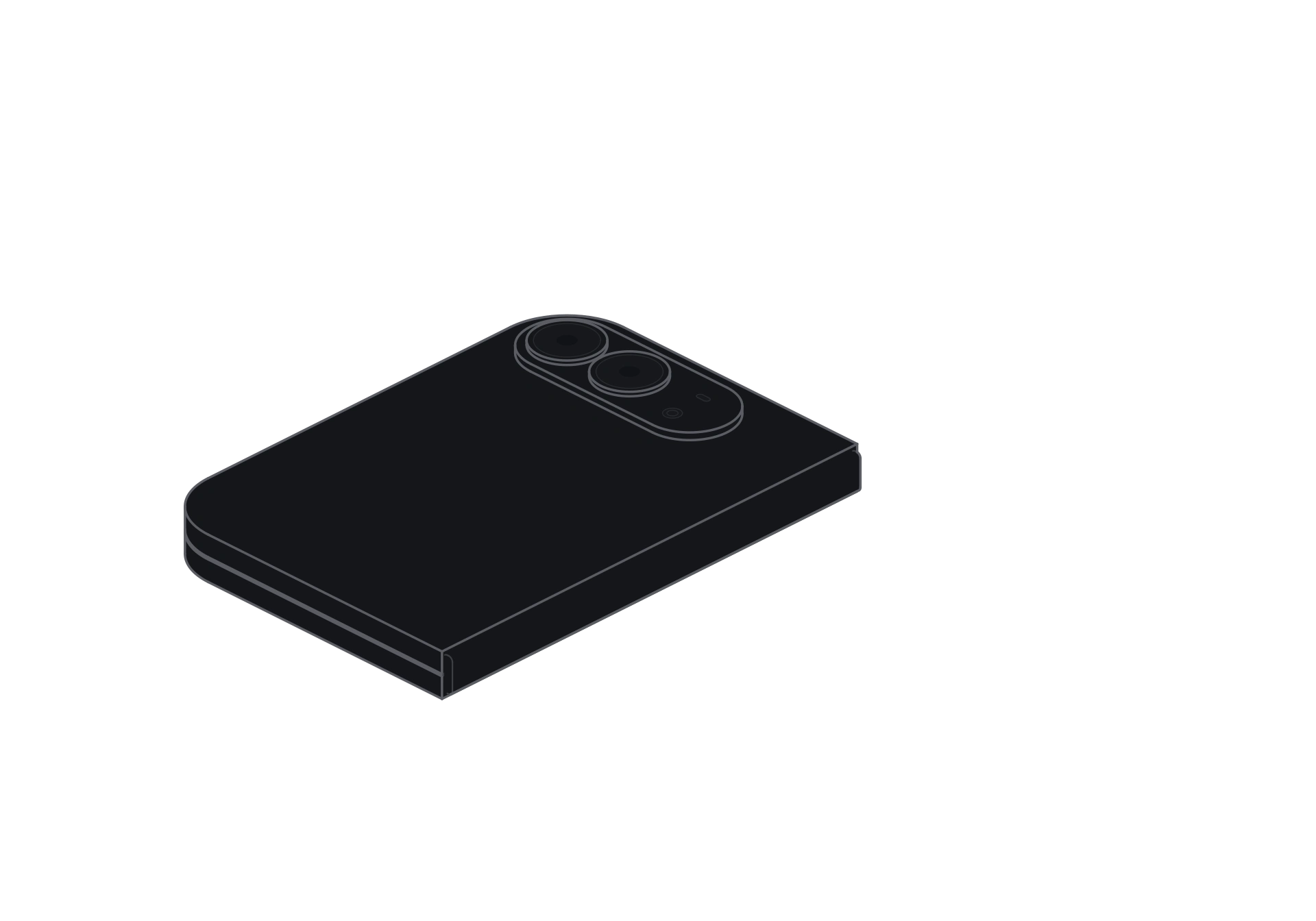 iPhone Duo line art
