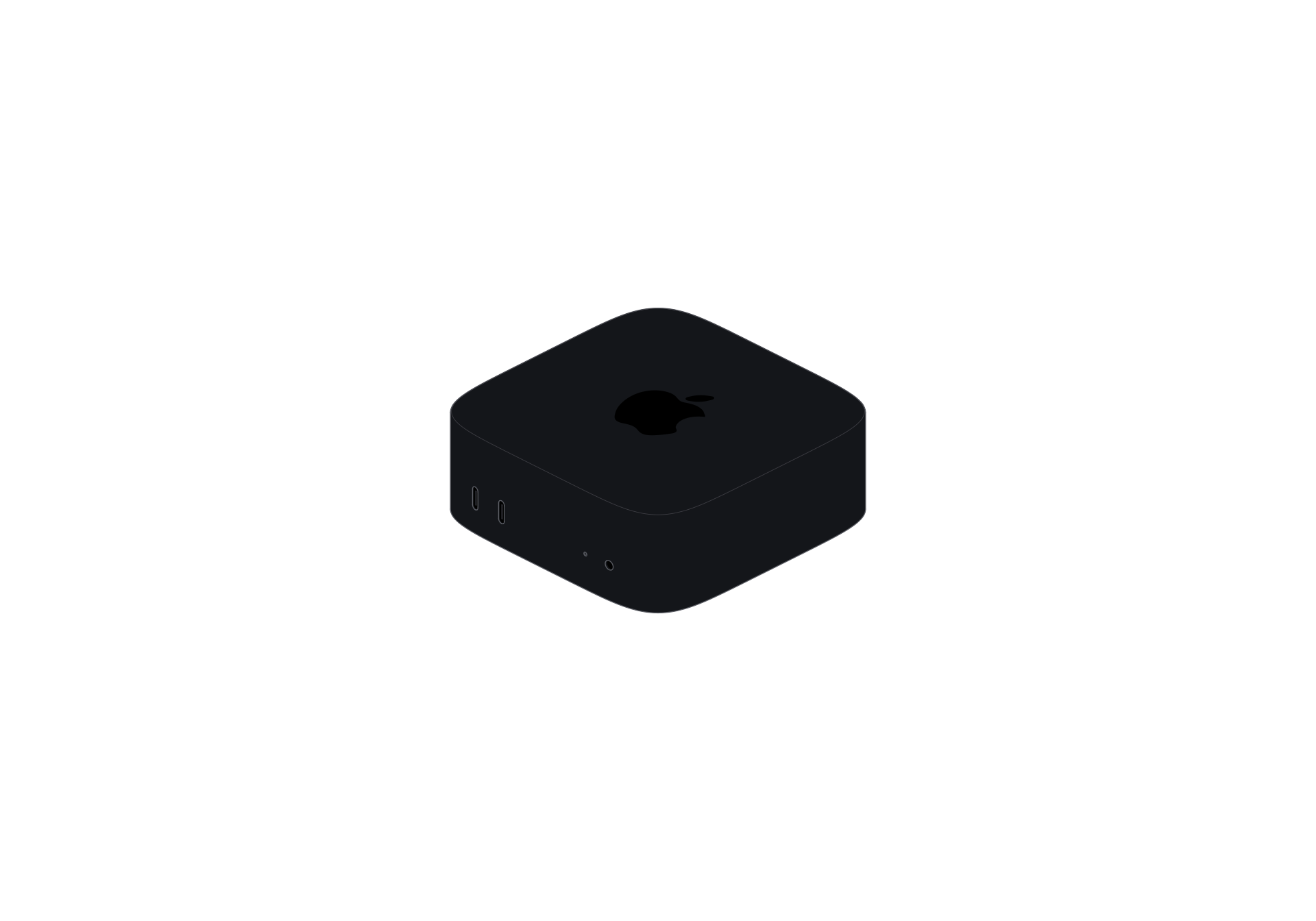 Mac mini line art